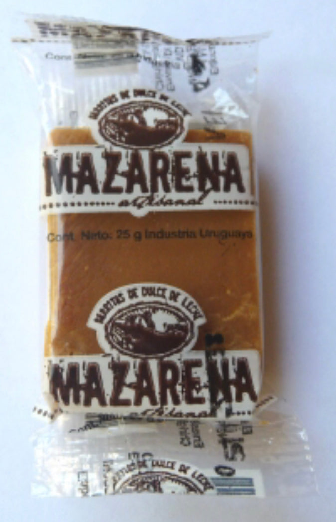 MAZARENA - Tableta de dulce de leche 20g