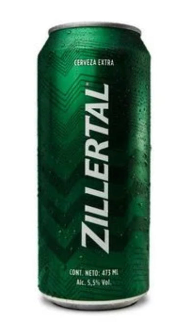 ZILLERTAL - Cerveza en lata 473 ml
