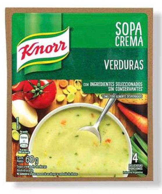 Knorr Sopa Crema de Verduras / 70g