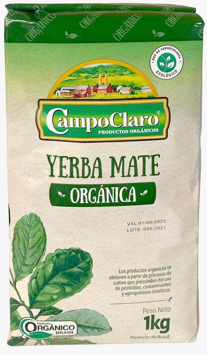 CAMPO CLARO - Yerba orgánica tradicional 1kg