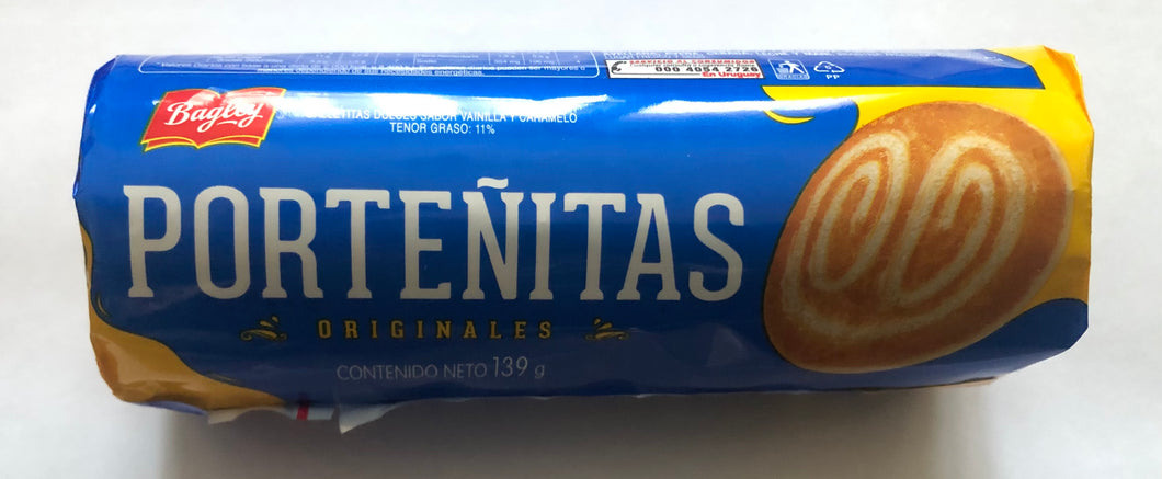 PORTEÑITAS - Galletas bañadas en azúcar 139g