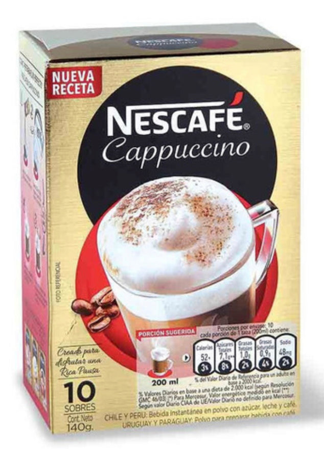NESCAFE - Cappuccino X10 sobres
