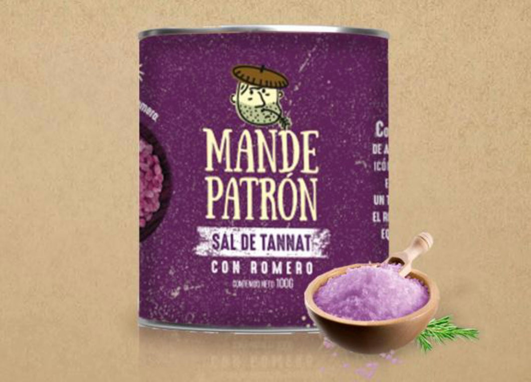 MANDE PATRON - Sal de Tannat 100g
