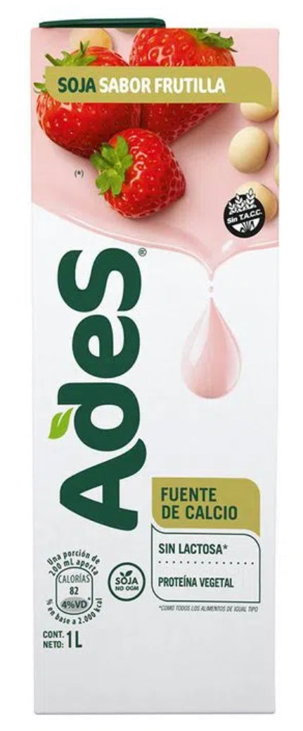 ADES - sabor frutilla 1 litro