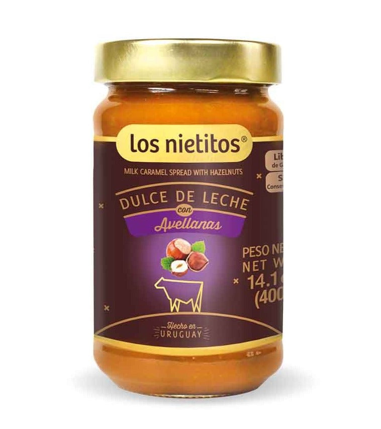 Los Nietitos- Dulce de Leche con Avellanas (Hazelnut) / 400g