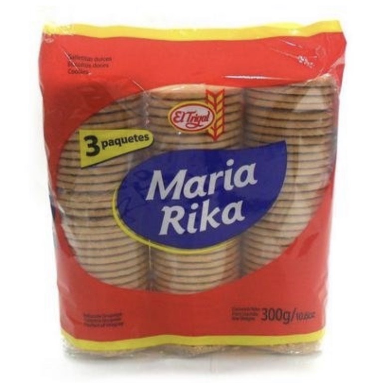 El Trigal Galletas Maria Rika / 300g (Pack of 3)