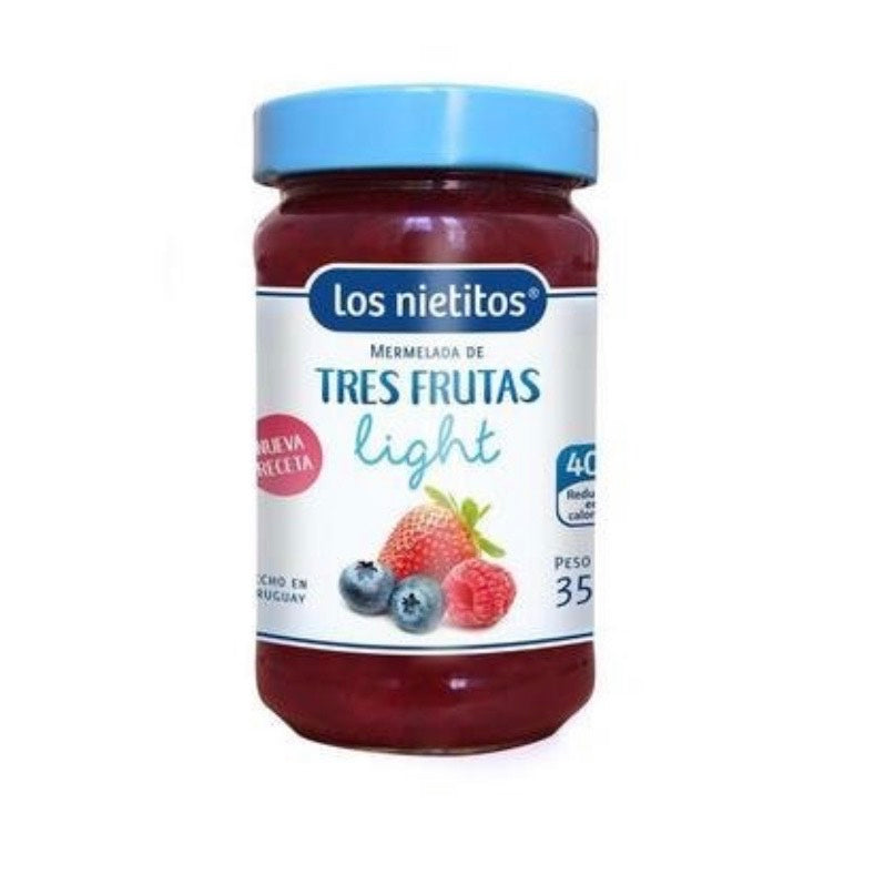 Los Nietitos Mermelada de Tres Frutas Light / 350g