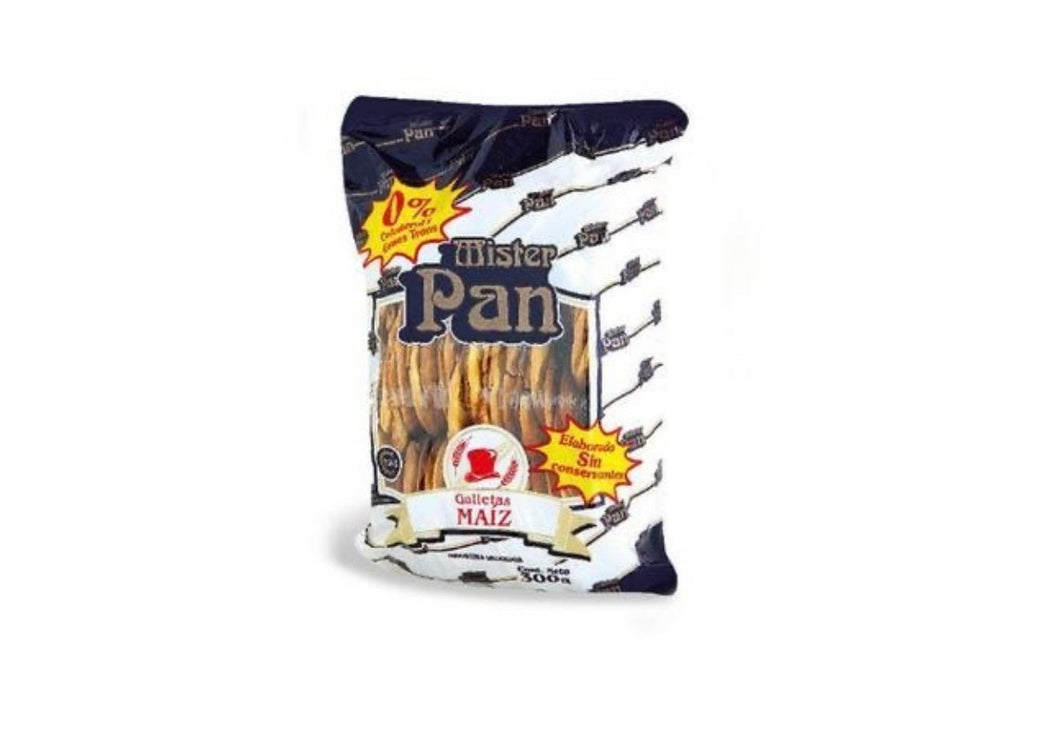 MISTER PAN -Galletas de Harina de Maiz 300g