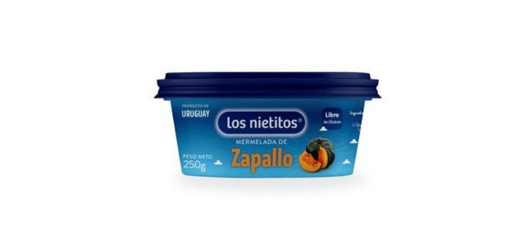 LOS NIETITOS - Mermelada de Zapallo 250g