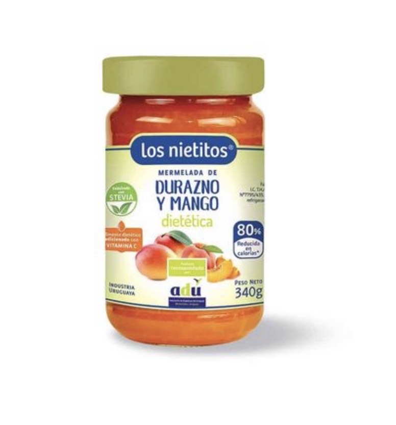 Los Nietitos Mermelada de Durazno y Mango / 340g