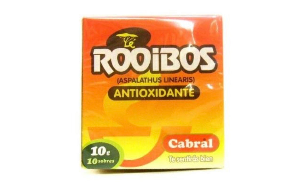 CABRAL - Te Rooibos Antioxidante X 10