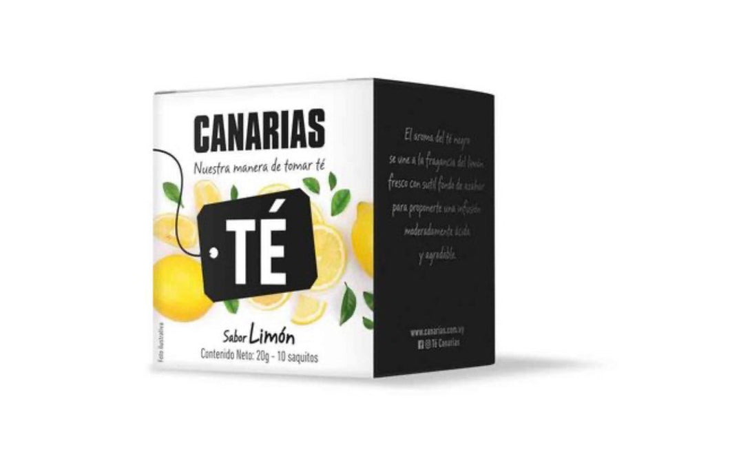 CANARIAS - Te sabor limon X 10