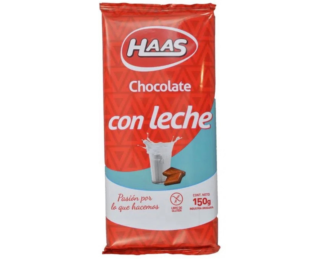 HAAS - Chocolate con Leche 150g