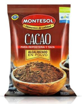 Montesol - Cacao en polvo 200 gr