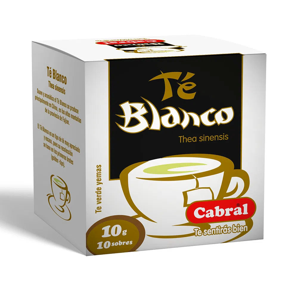 Cabral Te Blanco (10 Saquitos / Pack of 10)